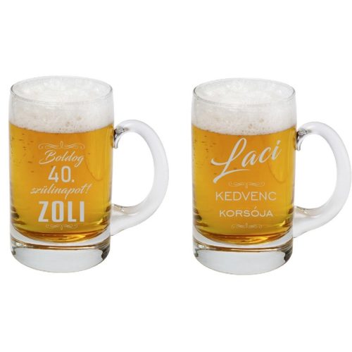 Söröskorsó Gravírozás 0,3 L