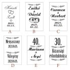 Esküvői pezsgőspohár gravírozás