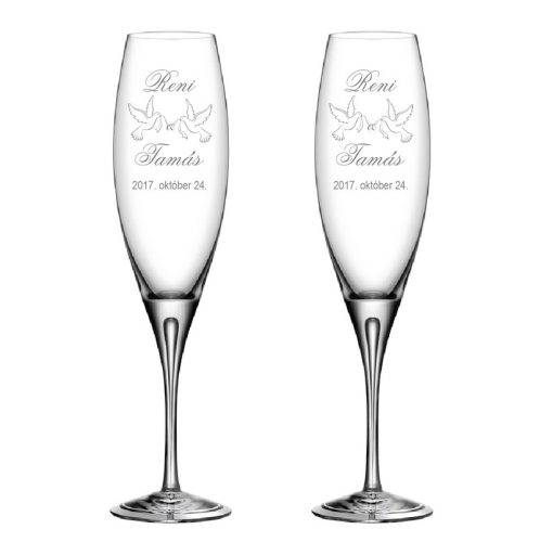 Peszgős pohár gravírozása