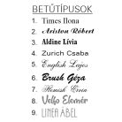 Gravírozható borospohár