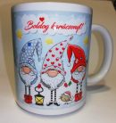 Karácsonyi bögre saját névvel